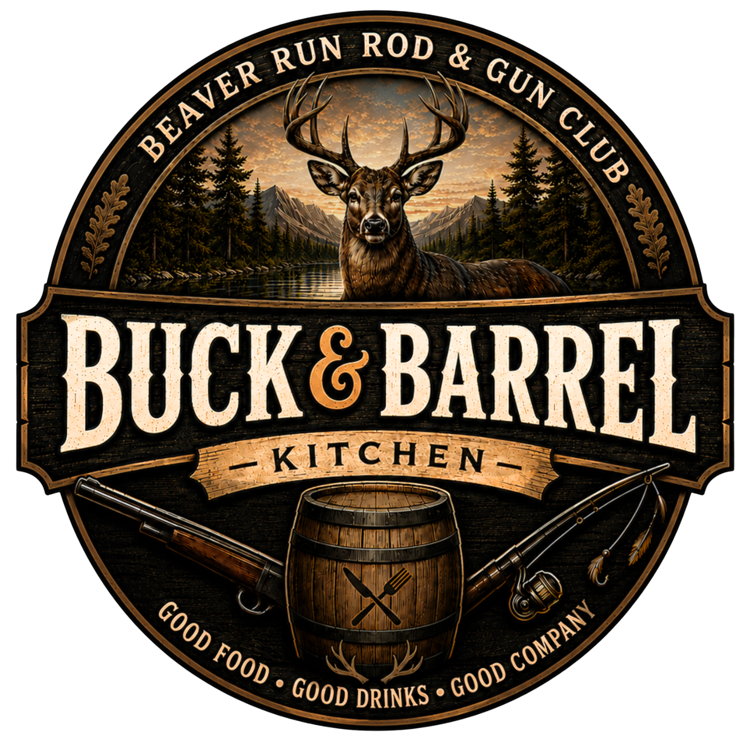 Buck & Barrel Kitchen logo